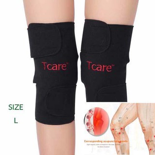 ﻿ Tcare Tourmaline Heating Magnetic Massage Knee Pad Protect Band Support  Size L