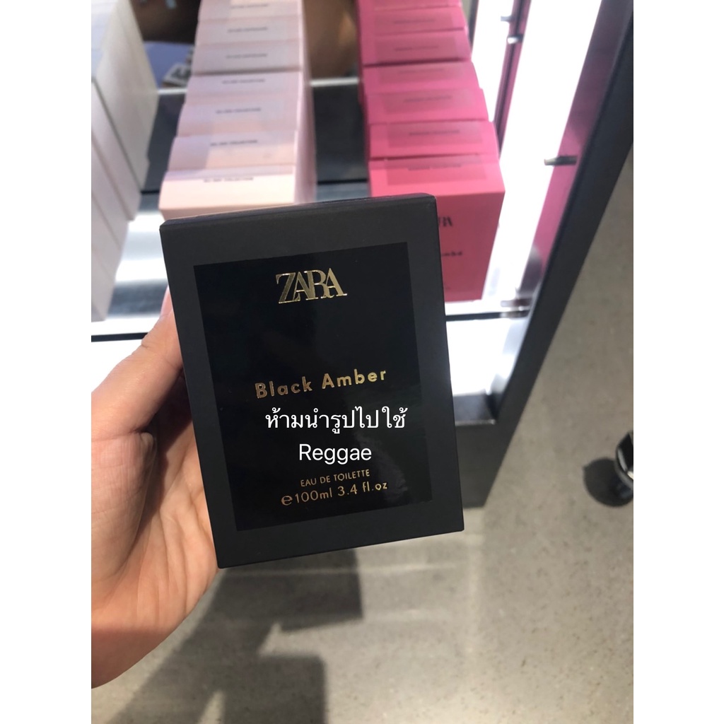 น้ำหอมผู้หญิง Zara กลิ่น BLACK AMBER 100ML. ของแท้100%  คุณภาพดี ขายดีอันดับ1