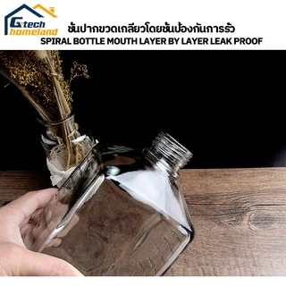 ขวดใส่น้ำเชื่อม 1100 ml หัวปั๊ม10cc ขวดปั๊มไซรัป ขวดแก้วปั้มน้ำเชื่อม หัวปั้มน้ำเชื่อม ขวดกดน้ำเชื่อม ฟรุกโตสโดเซอร์