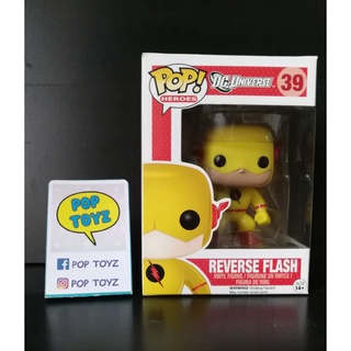 FUNKO POP Reverse Flash 39 DC The Flash ของแท้ งานเก่าเลิกผลิตแล้ว หายาก แถมกล่องใส มีของพร้อมส่งไม่ต้องรอพรีออเดอร์ toy