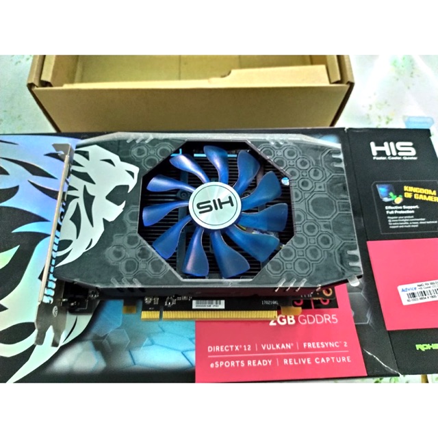การ์ดจอ RX550 HIS iCooler (ประกัน advice ถึง 09/2020) - incubus1 - ThaiPick