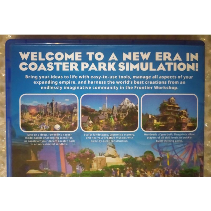 PLANET COASTER CONSOLE EDITION ภาษาอังกฤษ PS4 เกมสร้างสวนสนุก PS5 ...