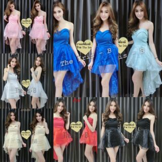 Maxi dress เกาะอก sexy มากๆคะ อกเสริมฟองน้ำ มี 7สีพร้อมส่งคะ