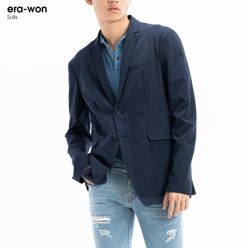 era-won เสื้อสูท ทรงสลิม รุ่น Blazer Zero Wight สี Night King