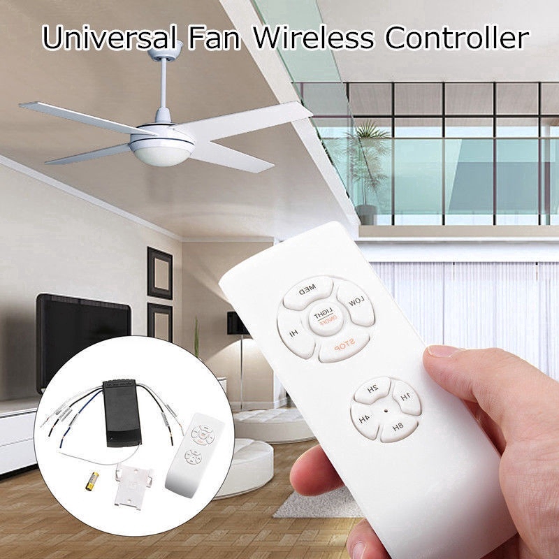 Universal Ceiling Fan Lamp Remote Control Kit Timing Wireless