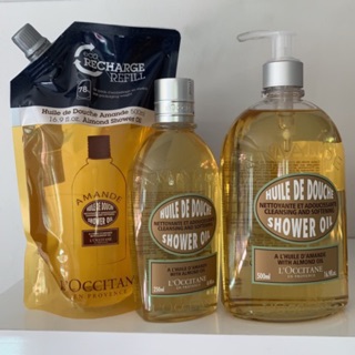 Loccitane Almond Shower Oil 250 ml , 500 ml ✨แท้พร้อมส่ง✨