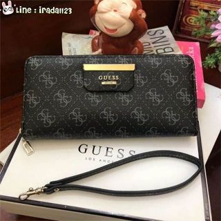 GUESS FACTORY WOMENS LONG WALLET 2018 ของแท้ ราคาถูก