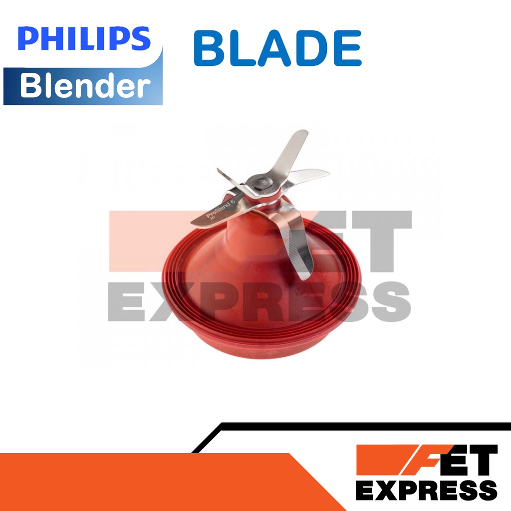 BLADE ใบมีดโถปั่นน้ำอะไหล่แท้สำหรับเครื่องปั่น PHILIPS รุ่น HR3652 HR3663 (996510076842)