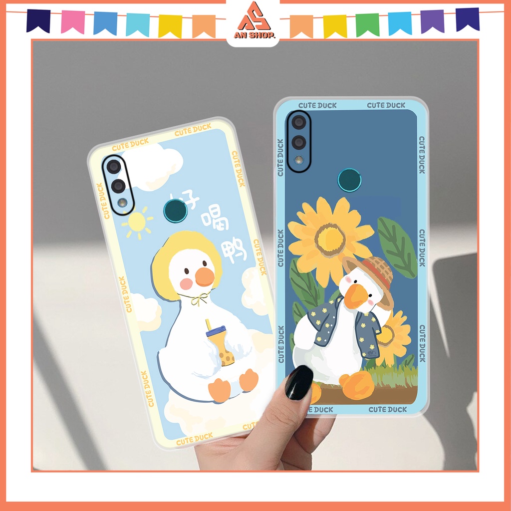 เคสโทรศัพท์สําหรับ Vsmart Joy 2 Plus / Joy2+ พร้อมพิมพ์ลายเป็ด Kute น่ารัก