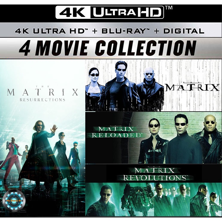 4K UHD หนัง The Matrix เดอะ เมทริคซ์ Collection