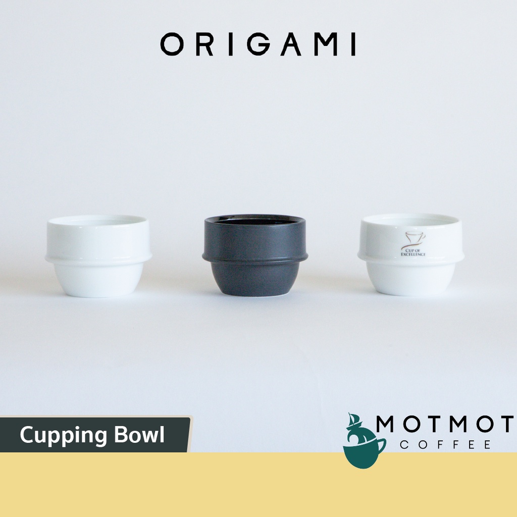 ORIGAMI Cupping Bowl | ถ้วยสำหรับ คัปปิ้ง กาแฟ แบรนด์ โอริกามิ | MOTMOT COFFEE