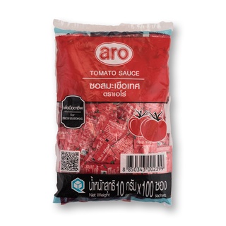 เอโร่ ซอสมะเขือเทศ 10 กรัม x 100 ซอง ซอส / aro Tomato Sauce 10 g x 100 sachets