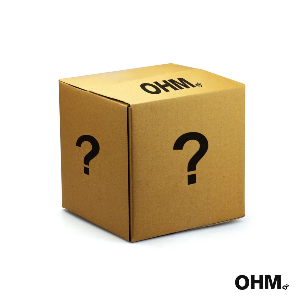 OHM Mystery Box - กล่องสุ่มเครื่องประดับ จาก OHMTHAILAND สินค้าไม่ต่ำกว่า 4 ชิ้น หรือ OHM Swag ที่มีมูลค่า 8000 บ.ขึ้นไป