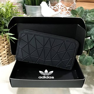 ADIDAS 3D WALLET กระเป๋าสตางค์ใบยาวซิปรอบดีไซน์สุดฮิตสไตล์ ISSEY MIYAKE