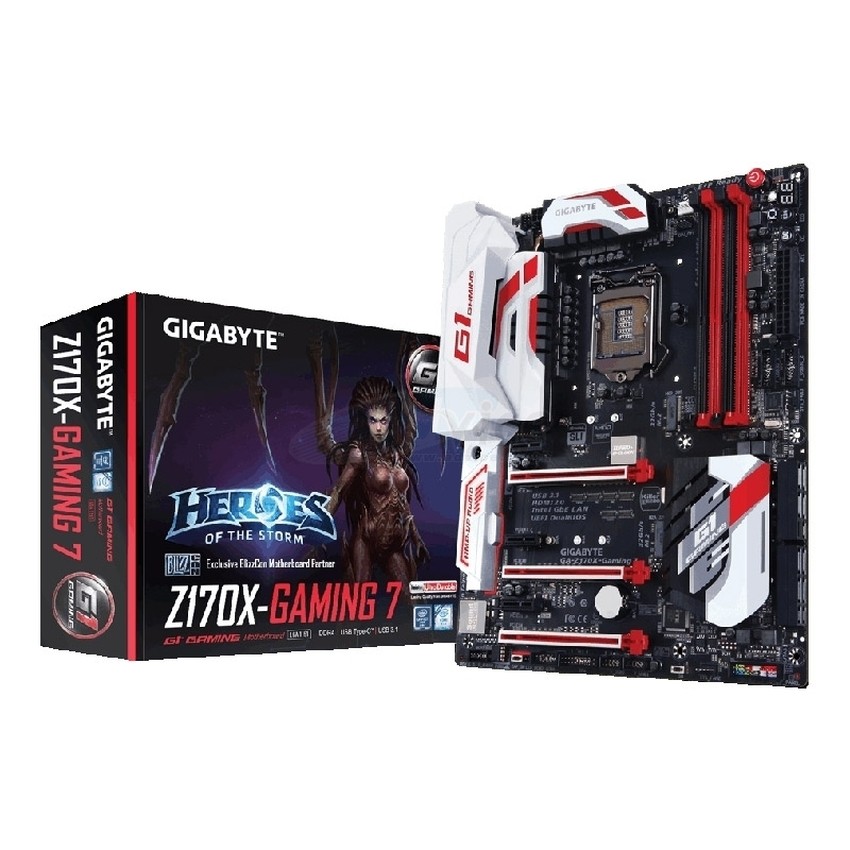 GIGABYTE Z170X-GAMING 7  INTEL 1151 VGA On