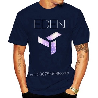 เสื้อผ้าผชใหม่ เสื้อยืด พิมพ์ลายนักร้อง Eden Music สีดํา สําหรับผู้ชายS-5XL