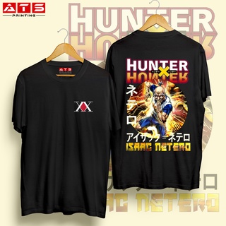 เสื้อยืด cotton T shirt For Men Tops Unisex Hunter x Hunter Netero Design Men Women Character Shirts Clothing Tees