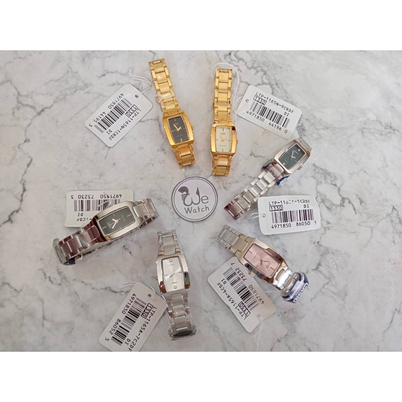 !!ประกัน1ปีและกล่อง CMG!! CASIO ของแท้ LTP-1165A LTP-1165N นาฬิกาข้อมือผู้หญิง ขายดี ยอดฮิต LTP1165