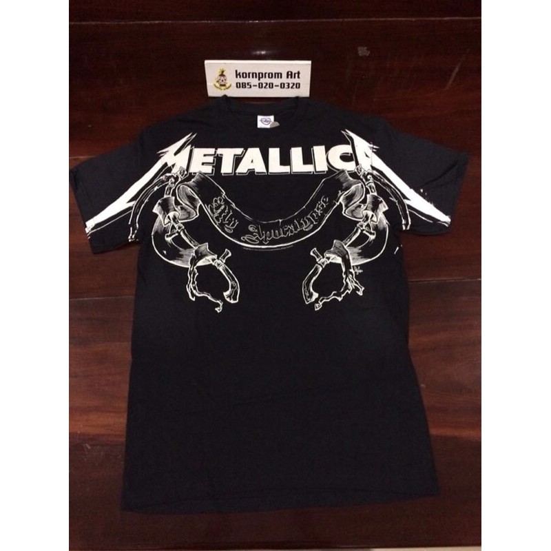 เสื้อวง Metallica ลิขสิทธิ์แท้