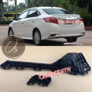 กันชนหลัง ขนาดเล็ก สําหรับ TOYOTA VIOS ncp150 gen4 2013-2018 LH RH 2014 2015 2016 2017