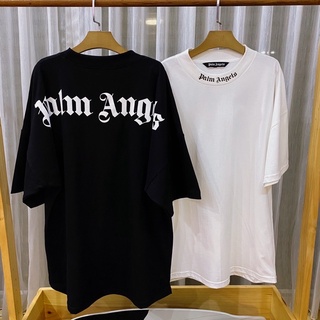 เสื้อยืดอินเทรนด์ผู้ชายอินเทรนด์ผู้หญิงเสื้อยืด “Oversize” แขนสั้น Palm angelS-3XL