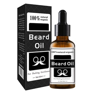 เซรั่ม ปลูกหนวด เครา คิ้ว​ ORGANIC BEARD100% OIL 30 ml