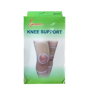   สนับเข่า สายรัดเข่า ป้องกันการกระแทกลดอาการเจ็บปวด รุ่น Knee-Pad-support-fabric-05a-June