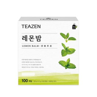 TEAZEN Lemon Balm Tea 100T / Fresh Floral Scent