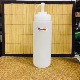ขวดซอสจัมโบ้ ขวดบีบซอสทรงสูง ความจุ 950 Ml