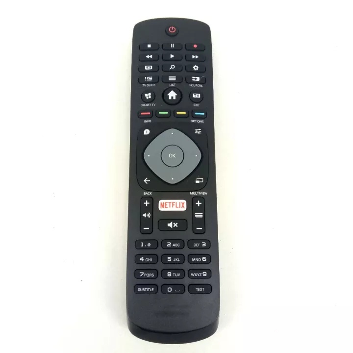PHILIPS เปลี่ยนใหม่สําหรับ Philips SMART TV รีโมทคอนโทรลสําหรับ PHILIPS NETFLIX TV 398GR08BEPHN0012H