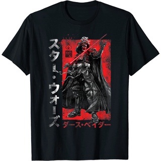 เสื้อยืดผ้าฝ้ายพรีเมี่ยม เสื้อยืด พิมพ์ลาย Star Wars Visions Samurai Vader Reach สําหรับผู้ใหญ่