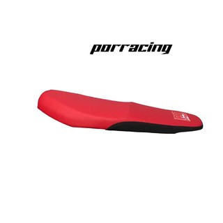 เบาะเวฟ110inew2019ปาดบางสองตอนทรงกลางหนังแดงข้างดำ PORRACING