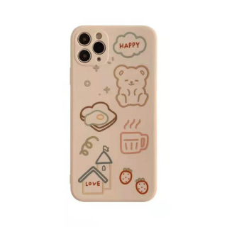 เคสมือถือ แบบซิลิโคน สำหรับ iphone 11 pro max x/xs 12 pro max X Xr Xs Max 7 8 Plus Se 2020 #893-4