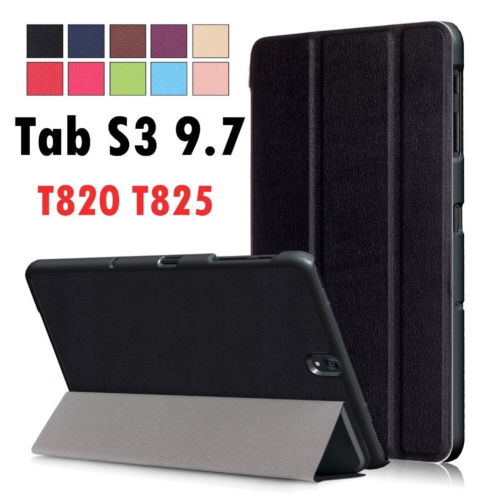Smart Slim Case เคส Samsung Galaxy Tab S3 9.7" T825 / TabA 10.5 T595/ TabS29.7 T815/ Tab A10.1 T515 (ไม่มีปากกา