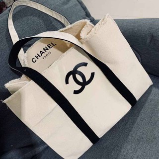 กระเป๋าผ้า​ Chanel​ ใบใหญ่ สวยสไตล์ High End.