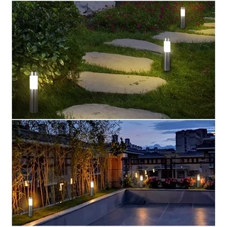 ไฟสนามมินิ กล่องล่ะ2ตัว ไฟปักสนามพลังงานแสงอาทิตย์ White or Warm light เลือกได้ โซล่าเซลล์