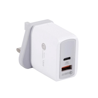 Luken PD 18 W Type C USB Charger 3.0 ที่ชาร์จแบบด่วนสําหรับสมาร์ทโฟน