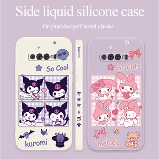 เคส แมววิเศษ เคสมือถือ ซิลิกาเจลเหลว Phone Case For Samsung Galaxy S10 S9 Plus S10E S10Plus S9Plus กันกระแทก ปกอ่อนโทรศัพท์