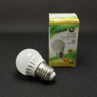 หลอด Ball 3W E27 แสงฟ้า GEE Light