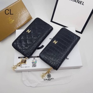 กระเป๋าสตางค์ Chanel ใบยาวซิปรอบ