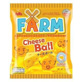 ๋Joto Farm โจโต้ ฟาร์ม ขนมอบกรอบ 3 รสชาติ 12 กรัม ยกแพ็ค แพ็คละ 12 ห่อ