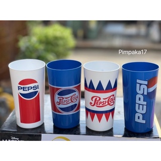 แก้วน้ำพลาสติกลาย PEPSI ยกเซต