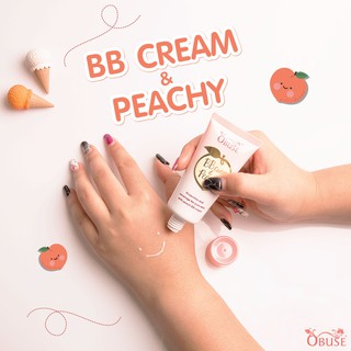 OB-1392 Obuse(โอบิ้ว) Peachy BB Cream