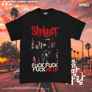 (ขายส่งได้)(Cod) เสื้อยืดลําลอง แขนสั้น คอกลม พิมพ์ลาย SLIPKNOT MERCH UNISEX Top SLIPKNOT สําหรับผู้ชาย