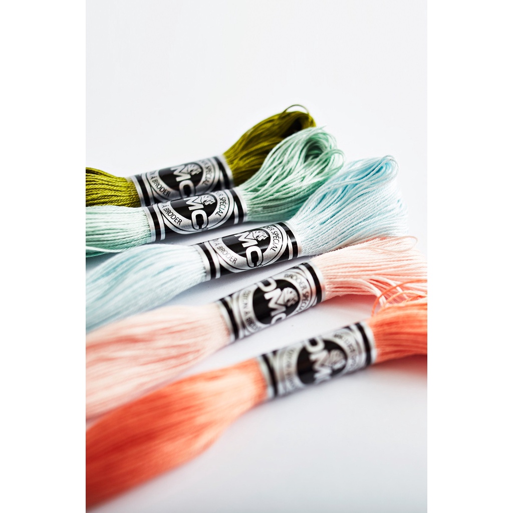 รหัส ( 48 - 762 ) DMC no 25 Special Embroidery รุ่นพิเศษ 4 เส้น ฝรั่งเศสแท้ (ราคาต่อใจ)