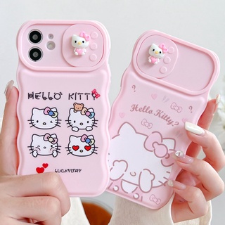 เคสโทรศัพท์มือถือ TPU กันฝุ่น กันรอยขีดข่วน ลายการ์ตูน Hello Kitty Cat สร้างสรรค์ สําหรับ IPhone 14 11 13 12 Pro Max X XSMAX