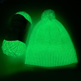 Eas 2022 Novel Functional Yarn Glow in the Dark Polyester Luminous Chunky Yarn 2mm Ate