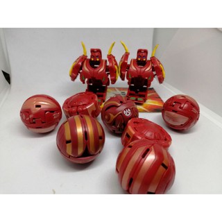 Bakugan​ Ravenoid Red​ Pyrus520G.อัญเชิญแท้มีmg