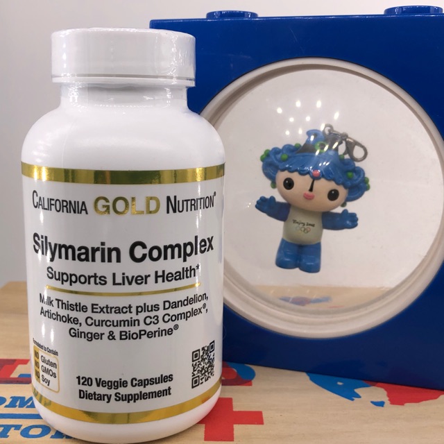 ((พร้อมส่ง)) California Gold Nutrition, Silymarin Complex, 120 Veg Caps