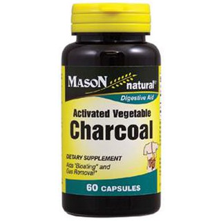 Mason charcoal 60 เม็ด ราคา 390 บาท